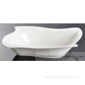 super pure plain white FDA SGS LFGB rectangular bowl